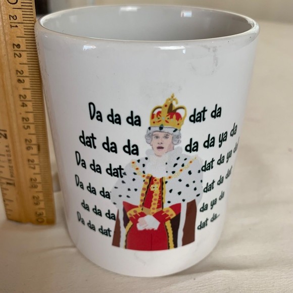 God Save The Queen King Royal Anthem Ceramic Funny Humor Coffee Tea Cup Mug - Picture 3 of 5
